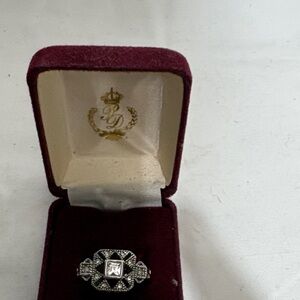 Premier Designs Elegant Vintage Style Silver Ring